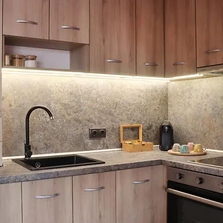 Apartament New Skyline 1bdrm Free Parking & Terrace