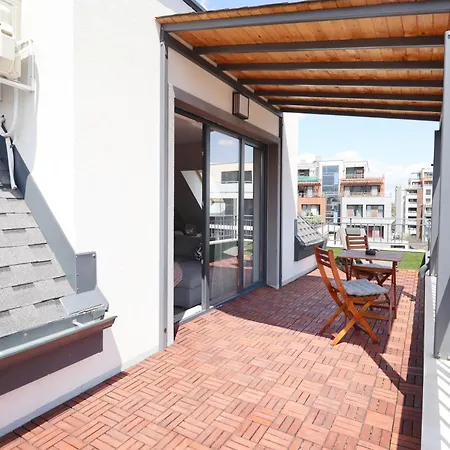 New Skyline 1bdrm Free Parking & Terrace Apartment Sofia