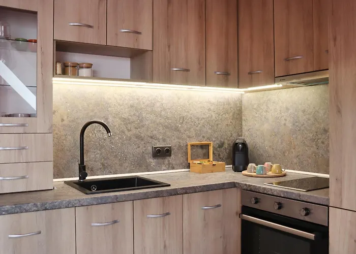 アパート New Skyline 1bdrm Free Parking & Terrace