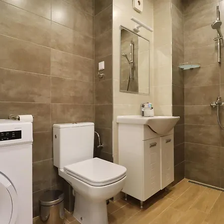 Apartamento New Skyline 1bdrm Free Parking & Terrace Sófia